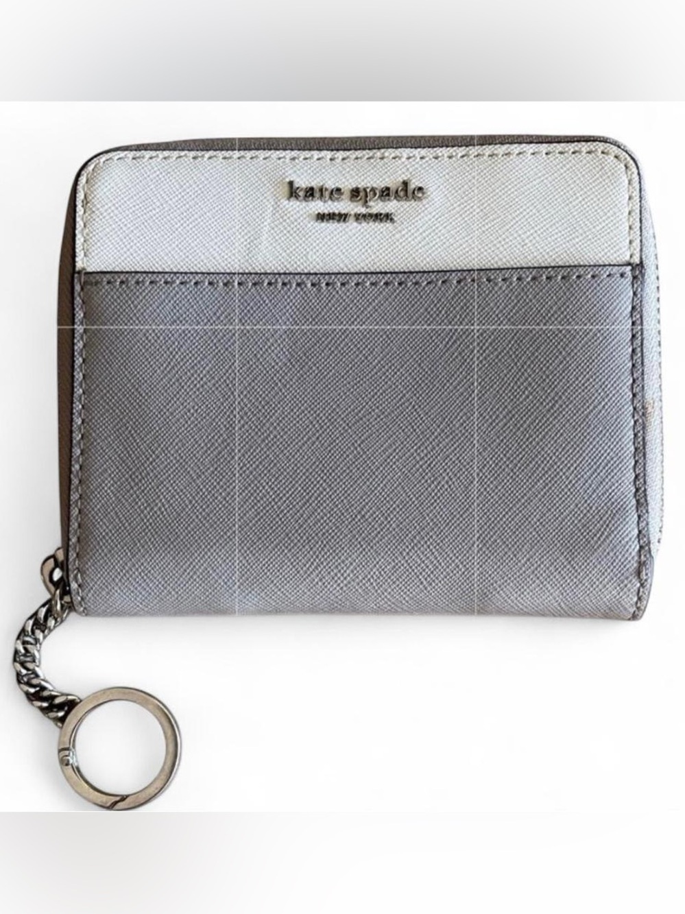 Kate Spade Pebbled Leather Wallet with Keychain